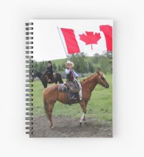 Bar U Ranch - Canada Day 2010 Spiral Notebook