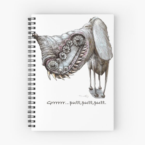 Item preview, Grrrrrrrrrrr... putt putt putt - with text designed and sold by Tom Godfrey.