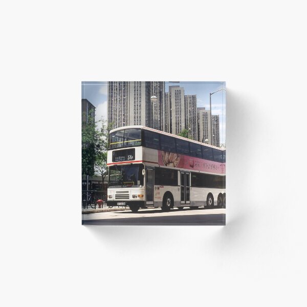 Kowloon Classic Bus Acrylic Block