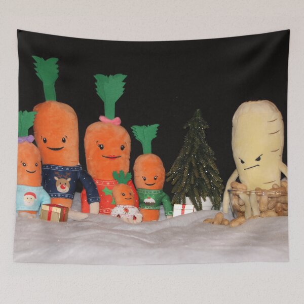 Item preview, Kevin the Carrot & Family designed and sold by AnnDixon.