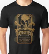 Laudanum Medical Goth Steampunk Label Unisex T-Shirt