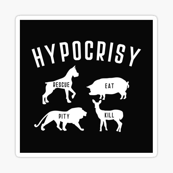 Artikel-Vorschau von Hipocrisy - Statement für Tierliebhaber, designt und verkauft von Leopardman25.