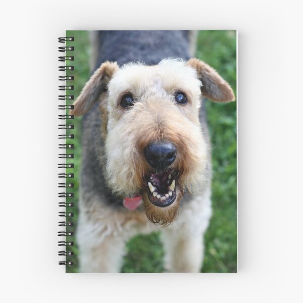Item preview, Happy Airedale designed and sold by cherylwelch.