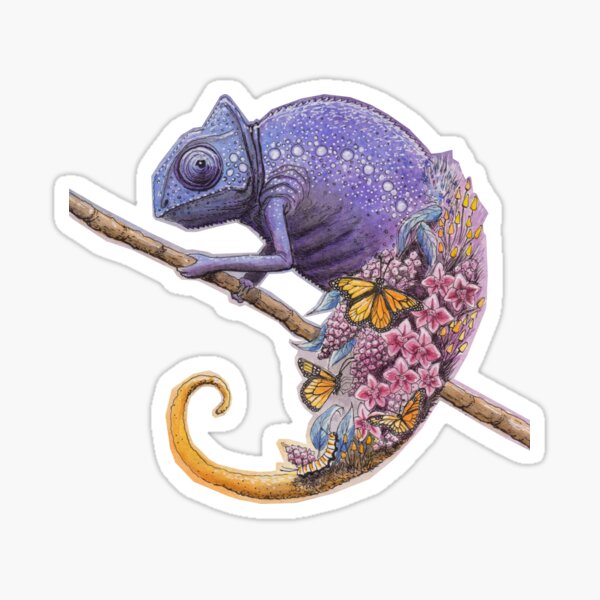 Chameleon Sticker