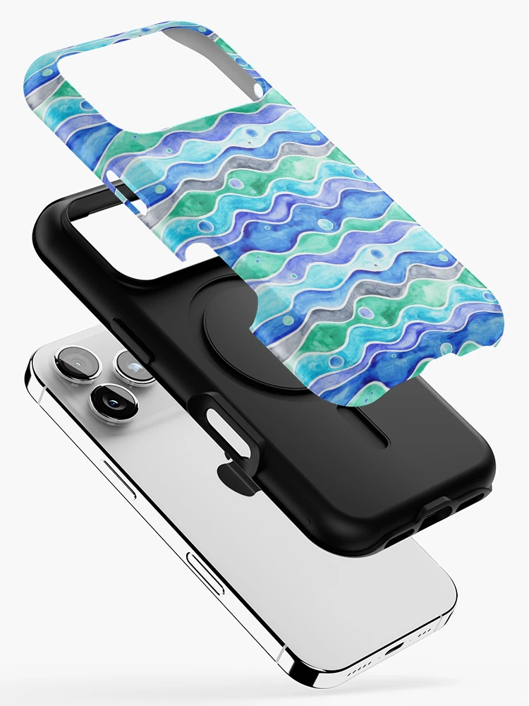 Thumbnail 2 of 4, iPhone Case, Ocean Pattern designed and sold by Timone.