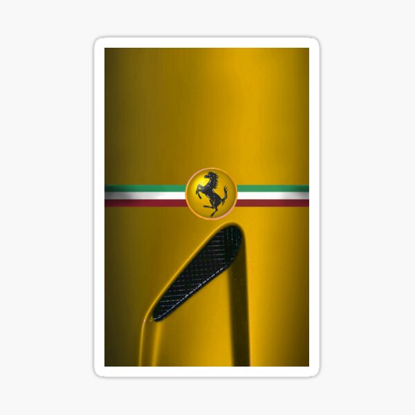 The Horse ~Yellow Sticker