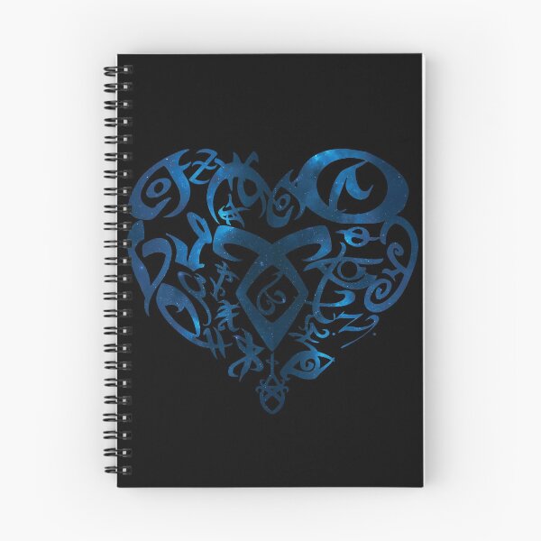 Item preview, Shadowhunters rune - rune heart (blue galaxy) | Mundane | Parabatai | Alec, Izzy, Jace, Clary, Magnus | Malec  designed and sold by Vane22april.