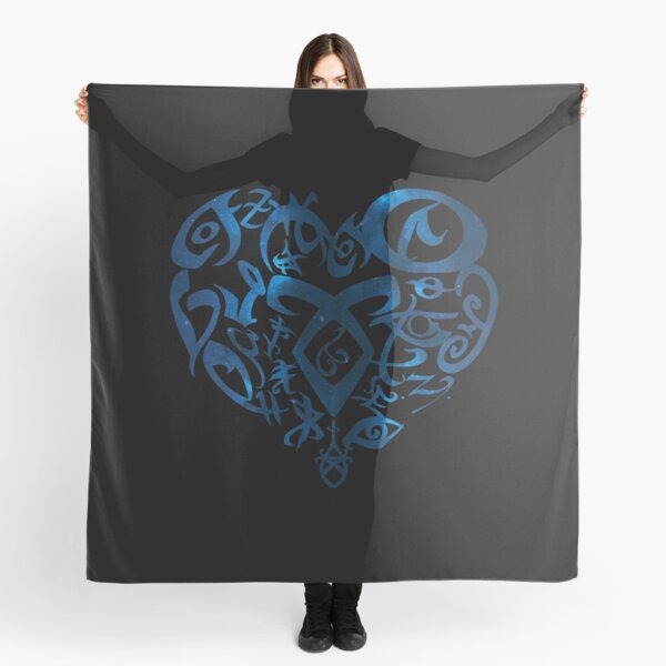 Item preview, Shadowhunters rune - rune heart (blue galaxy) | Mundane | Parabatai | Alec, Izzy, Jace, Clary, Magnus | Malec  designed and sold by Vane22april.
