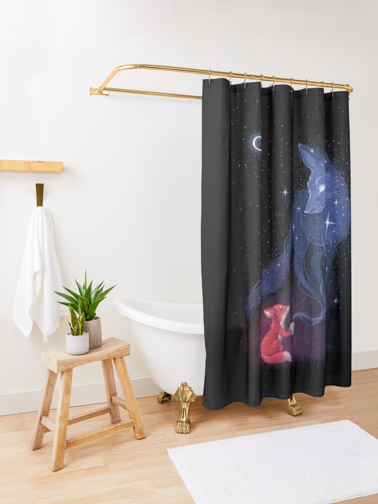 Alternate view of Celestial Shower Curtain