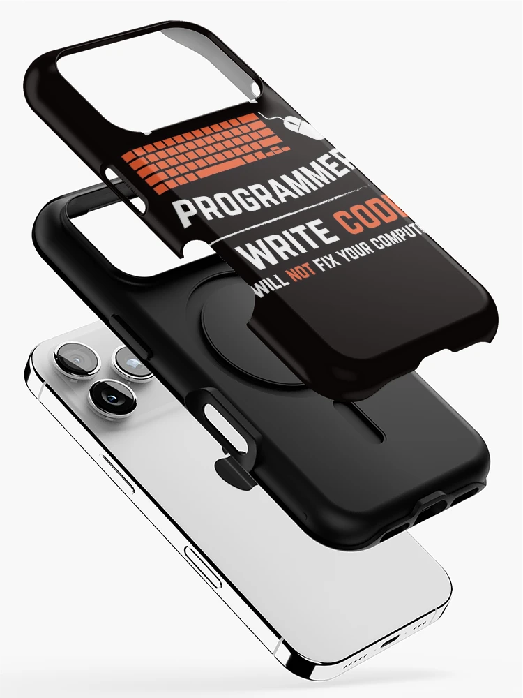 Thumbnail 2 of 4, iPhone Case, Computer Coder Programmer Funny designed and sold by 4Craig.
