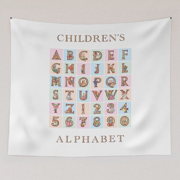 Item preview, Children's Alphabet and Numbers designed and sold by TIGERDAVER.