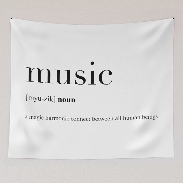 Item preview, Music definition designed and sold by Peonie Design.