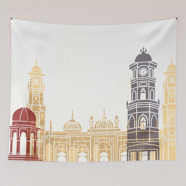 Item preview, Peshawar skyline poster designed and sold by paulrommer.