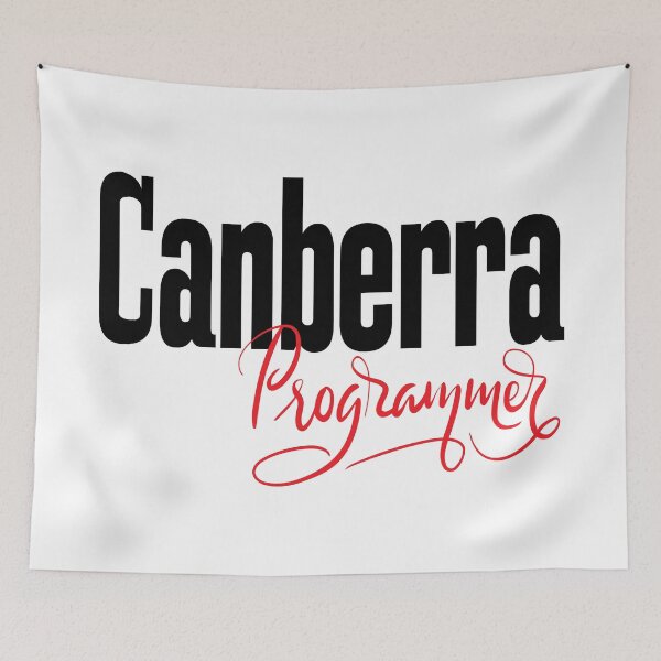 Item preview, Canberra Programmer Australia Raised Me designed and sold by ProjectX23.