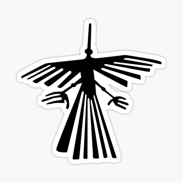 Nazca Lines Dog Tribal Vinyl decal sticker Graphic Die Cut Car Truck Window 6" 
