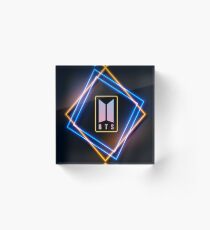 BTS Acrylic Block