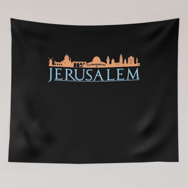 Artikelvorschau, Skyline-Andenken Jerusalems entworfen und verkauft von IvonDesign.