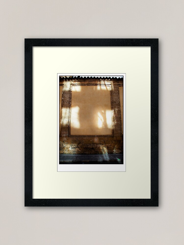 Alternate view of The Natural Cross of Palma Framed Art Print