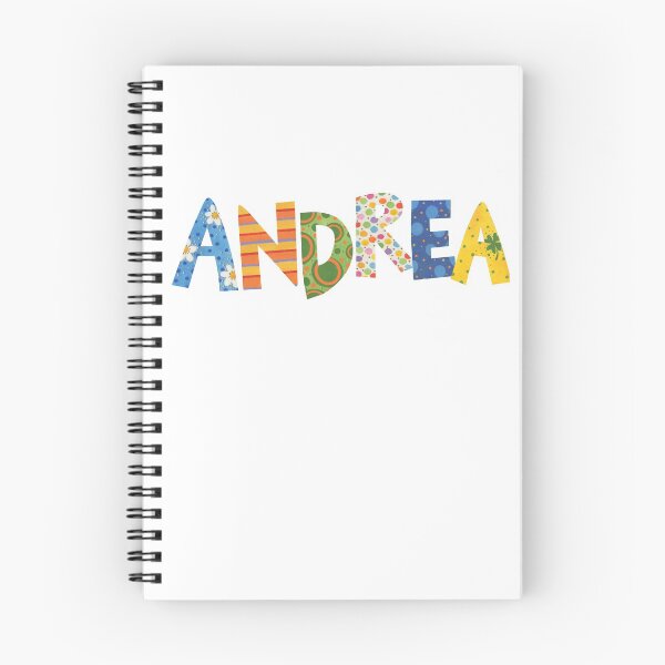 Item preview, Colorful name Andrea designed and sold by Seehas-Design.