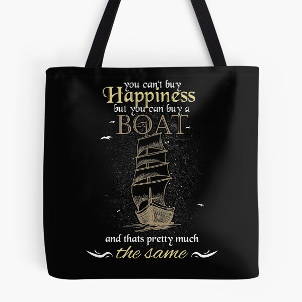 Item preview, Boat is happiness and joy designed and sold by Ventein.