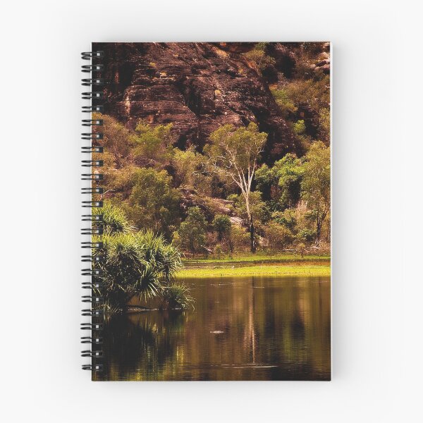 Item preview, West Arnhem Land - A crocodile swims in a billabong designed and sold by Jaxybelle.