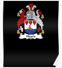 Heard Coat of Arms - Family Crest Shirt Poster