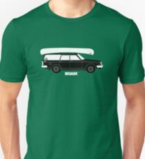 Camiseta ajustada ROAM Volvo Granola Wagon con canoa