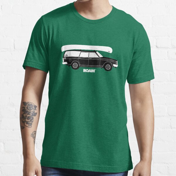 ROAM Volvo Granola Wagon with Canoe Essential T-Shirt