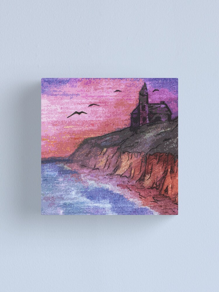 Thumbnail 1 of 3, Canvas Print, Castle designed and sold by Anthropolog.