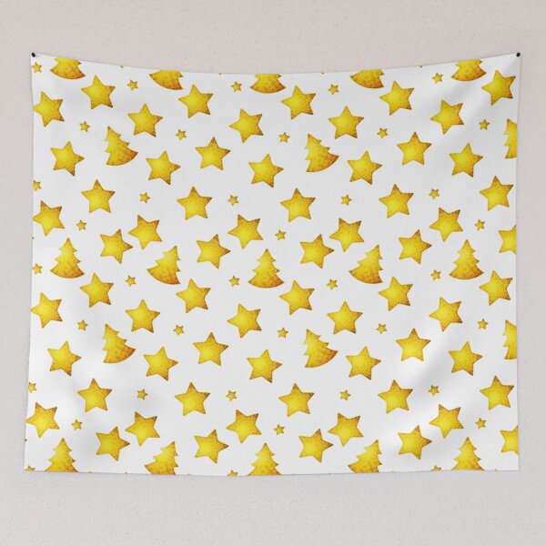 Item preview, Golden Christmas Pattern designed and sold by Anna Pogulyaeva.
