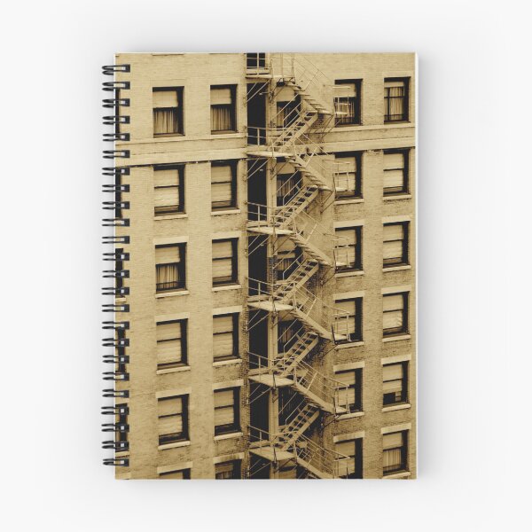 Item preview, Emergency Stairs Sepia designed and sold by Jonathan  Green.