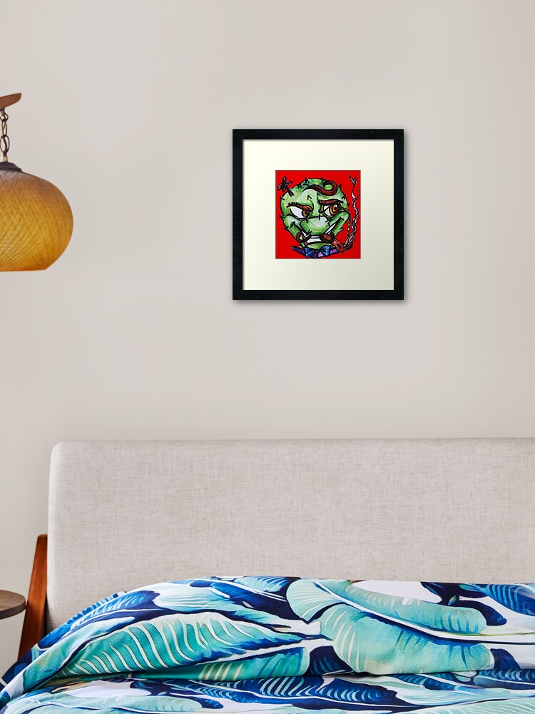 Thumbnail 2 of 7, Framed Art Print, Cactus designed and sold by Anthropolog.