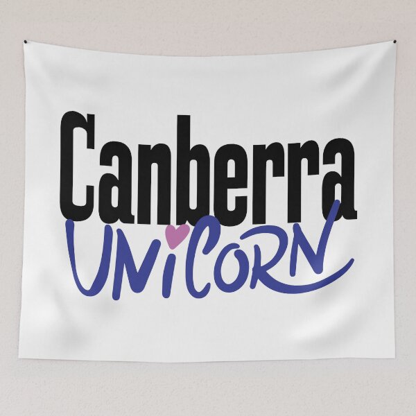 Item preview, Canberra Unicorn Australia Raised Me designed and sold by ProjectX23.