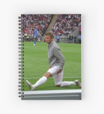 Beckham Warm Up Spiral Notebook