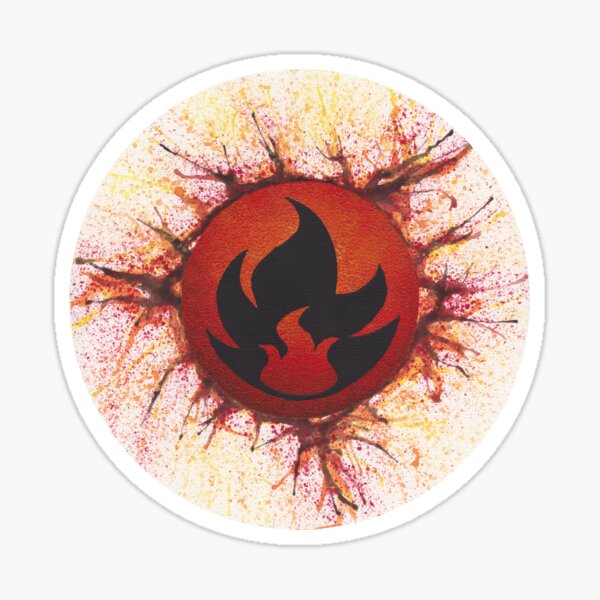 Fire Energy Sticker