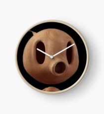 Wood Man Clock