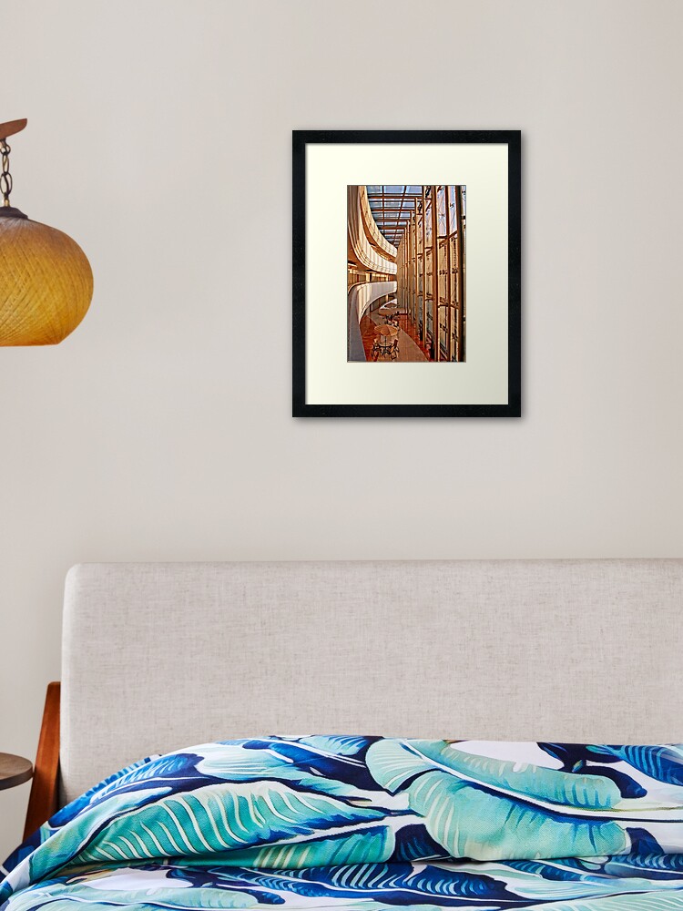 Thumbnail 2 of 7, Framed Art Print, Architecture designed and sold by MaluC.