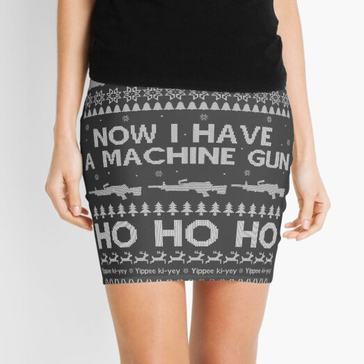 NOW I HAVE A MACHINE GUN - DIE HARD Mini Skirt