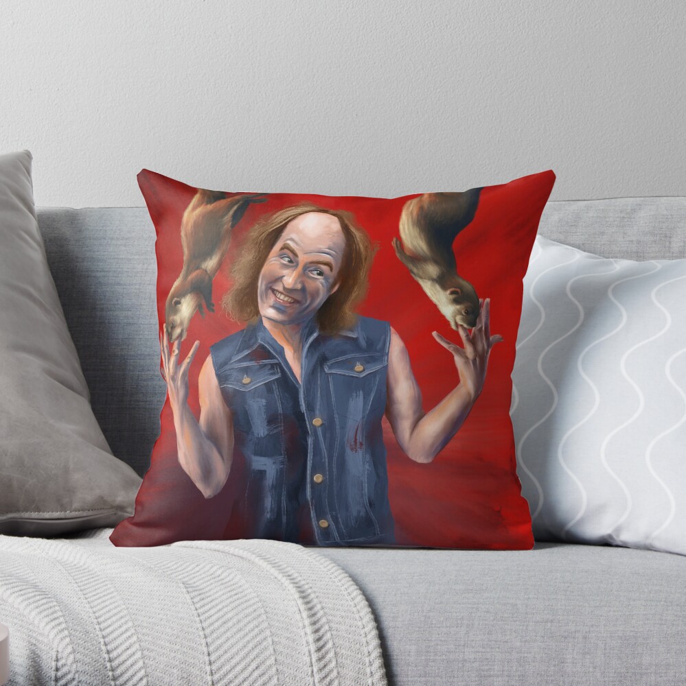 The Nutkins Incident Throw Pillow