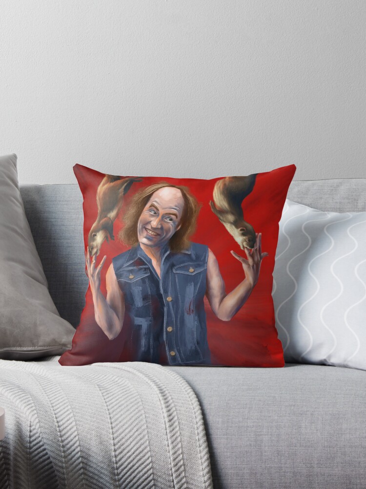 Thumbnail 1 of 3, Throw Pillow, The Nutkins Incident designed and sold by silusUK.