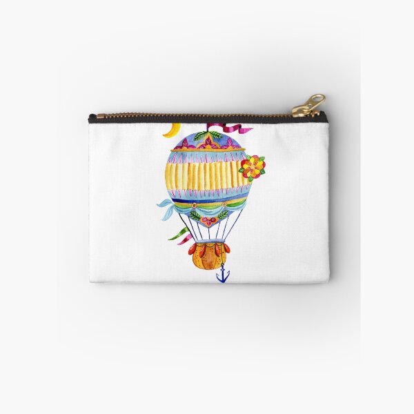 Item preview, Air balloon and a garland of flags watercolor. designed and sold by Olga Matskevich.