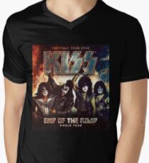 end of the road tour 2019 kiss me subarja Men's V-Neck T-Shirt