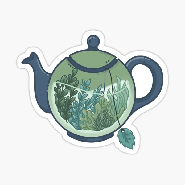 Item preview, herbal teapot designed and sold by pingapenguin.
