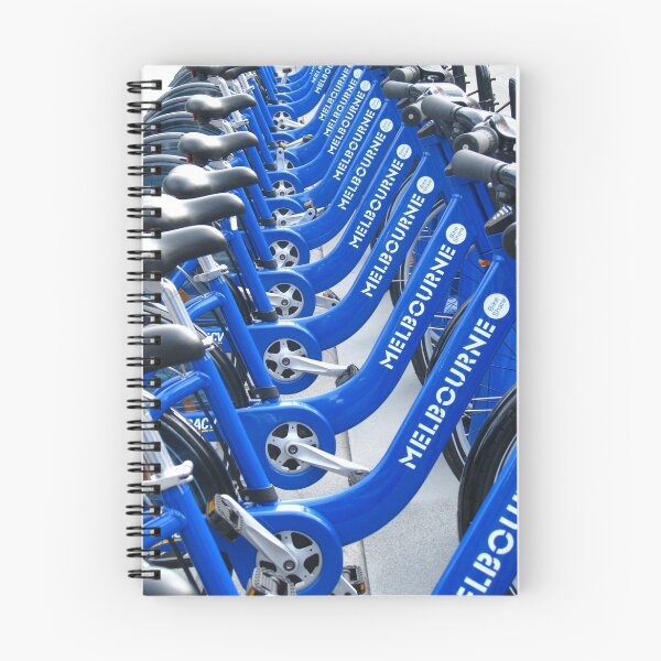Item preview, Melbourne - Bikes in Flinders St designed and sold by Maureen Keogh.