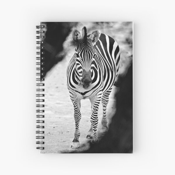 Zebra B&W Spiral Notebook