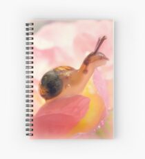 Pretty on a rose.. Spiral Notebook