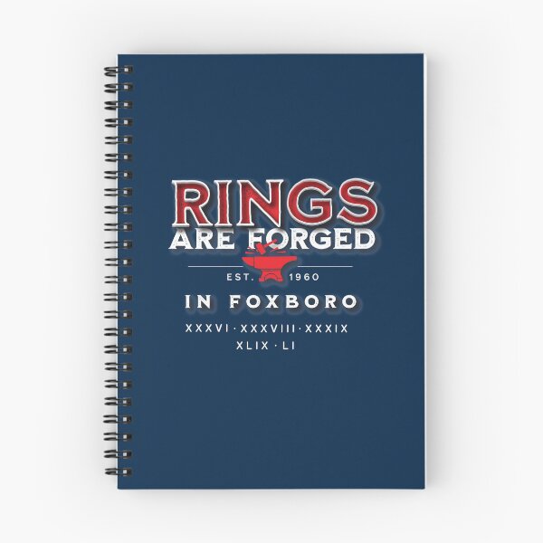 Item preview, Rings are Forged in Foxboro designed and sold by brainstorm.