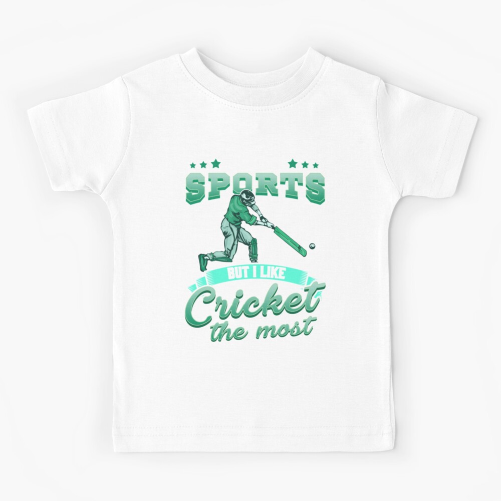 boys cricket t shirt