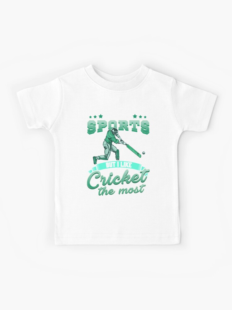 boys cricket t shirt