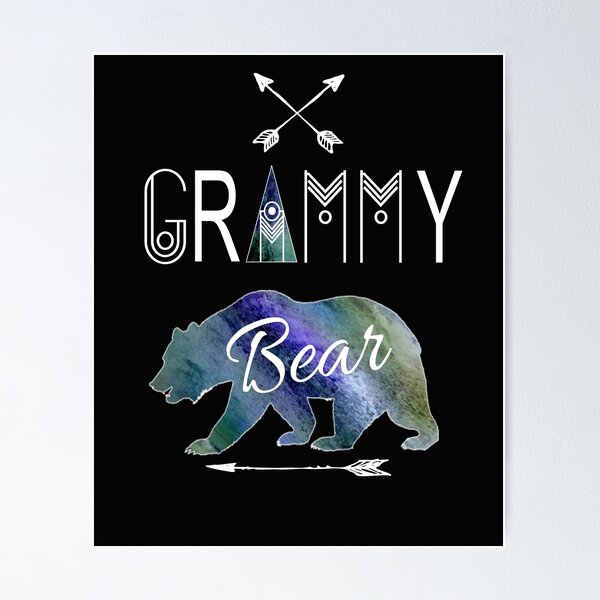 Grammy Bear Tshirt Family Rustic Tribal Christmas Camping Grammy Bear Tshirt Family Rustic Tribal Christmas Camping